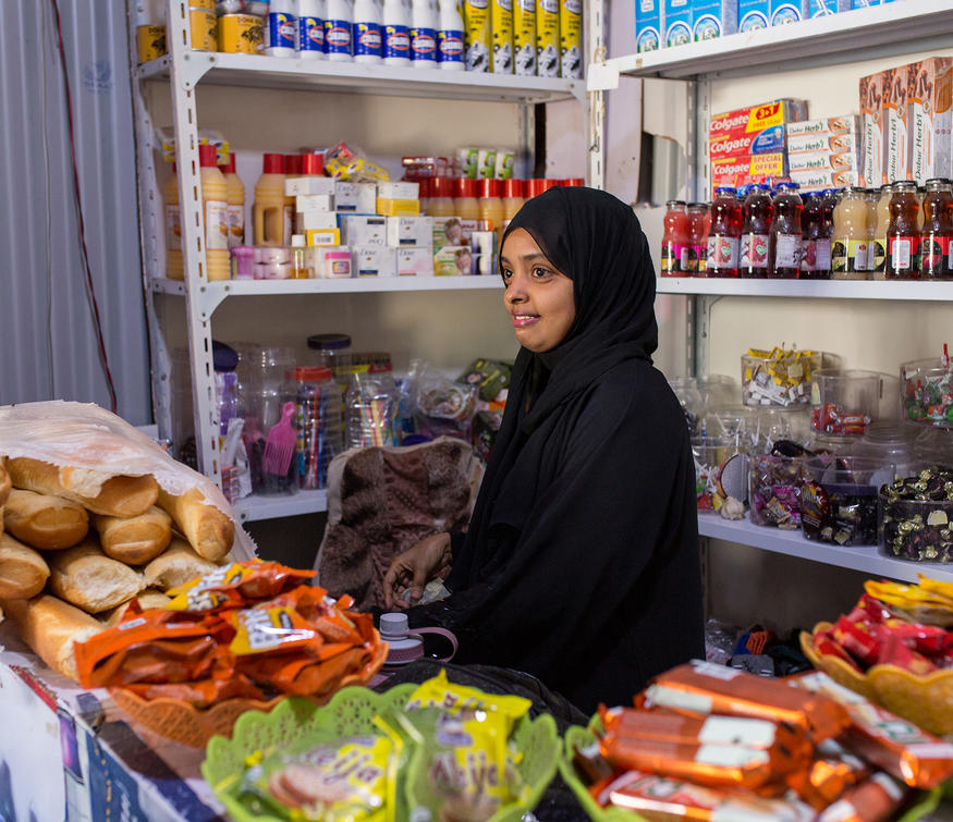 Woman in Market